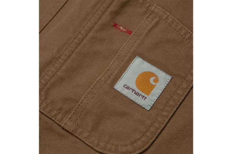 carhartt wip bib overall hellbraun i026462 hz 02 30 04