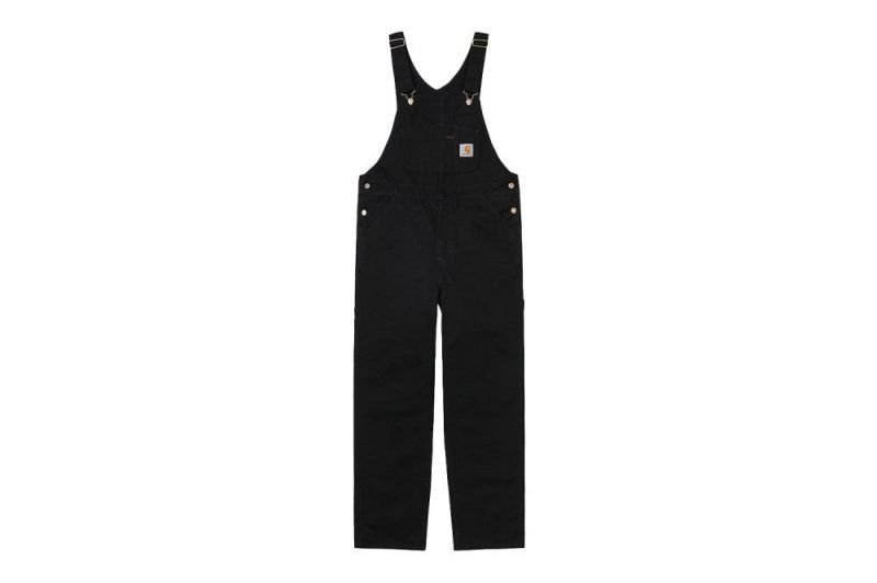 carhartt wip bib overall latzhose schwarz i026462 89 02 30 01