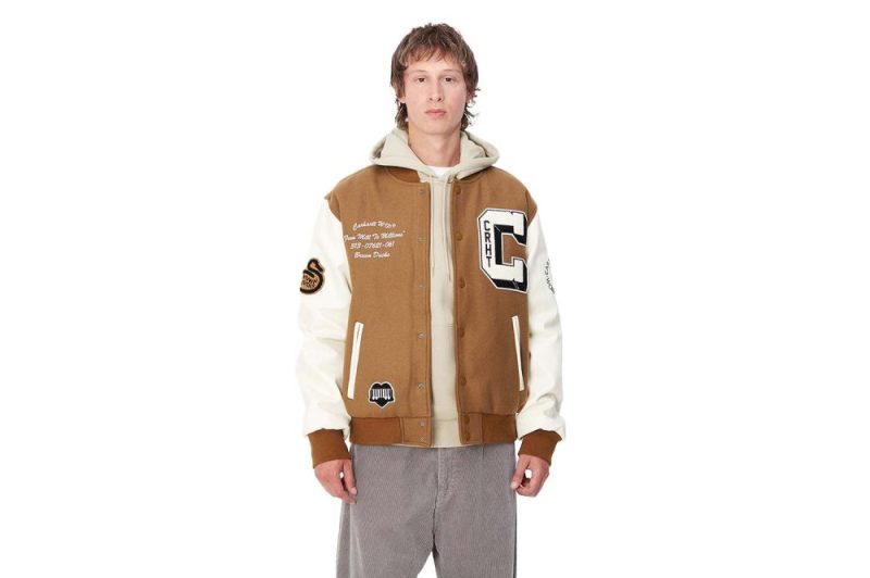 carhartt wip brown ducks bomber hamilton brown i033855 1x4 xx 03 03