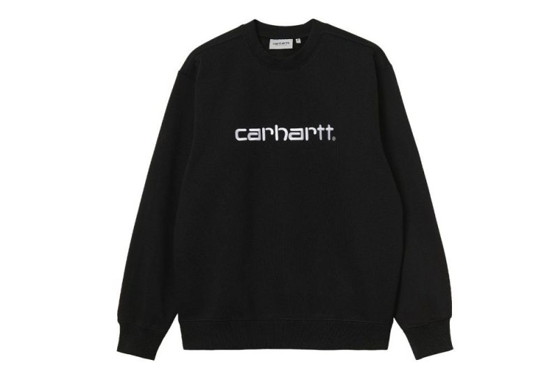 carhartt wip carhartt sweat schwarz i030229 0d2 xx 03 black 1