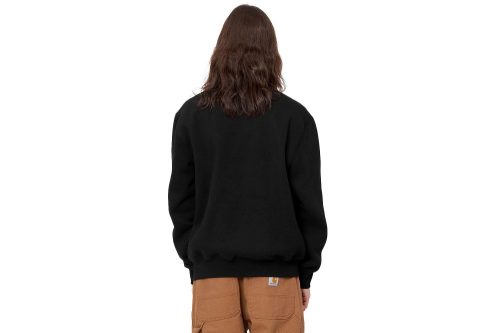 carhartt wip carhartt sweat schwarz i030229 0d2 xx 03 black 3