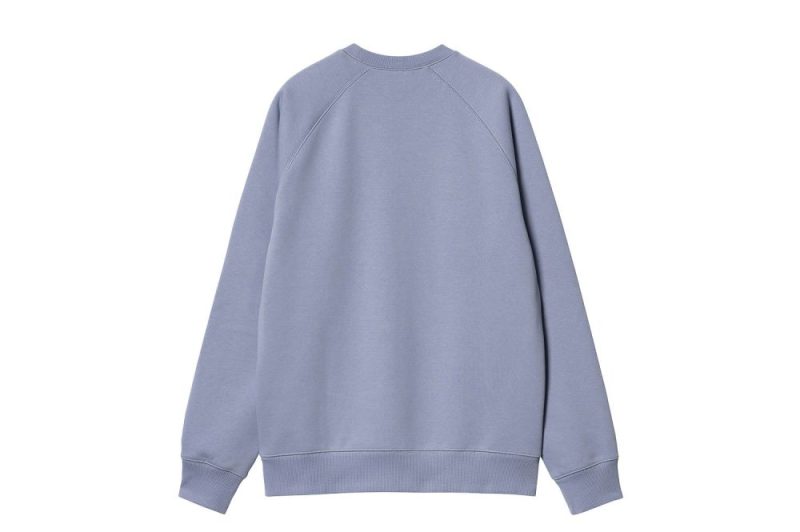 carhartt wip chase sweatshirt blau i033660 29x xx 03 02