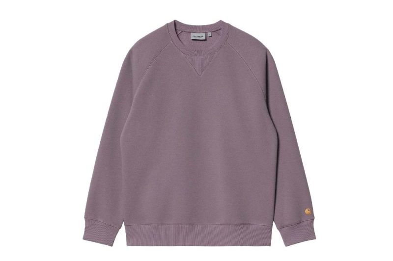 carhartt wip chase sweatshirt violett i026383 0xv xx 03 01