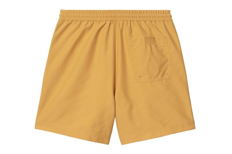 carhartt wip chase swim trunks gelb i026235 22j xx 02