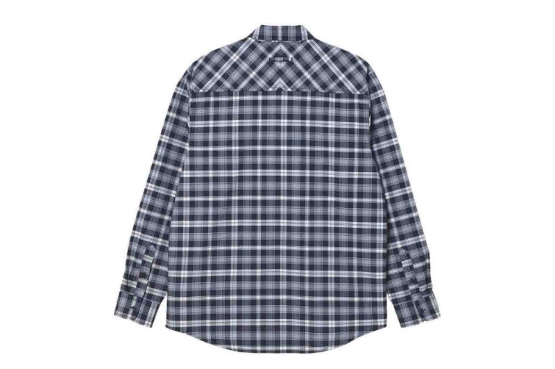 carhartt wip dormer shirt blau i030009 0pa xx 03 02