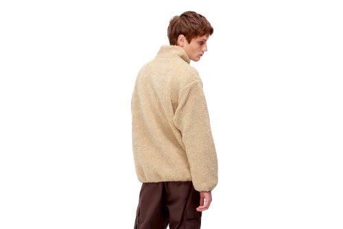 carhartt wip dorper pullover liner braun i030839 0ho xx 03 dusty brown 4