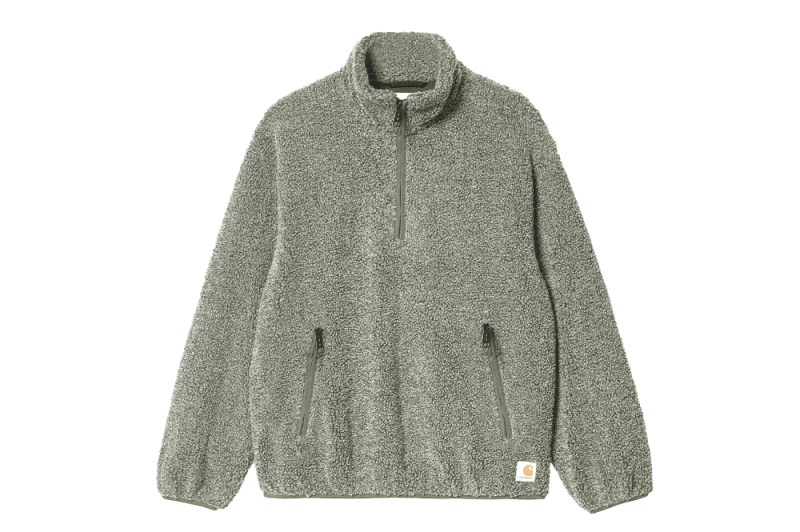 carhartt wip dorper pullover liner gruen i030839 lp xx 03 cypress 1