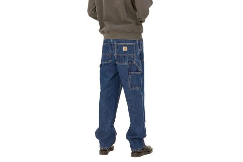 carhartt wip double knee pant blau i032699 01 06 30 04