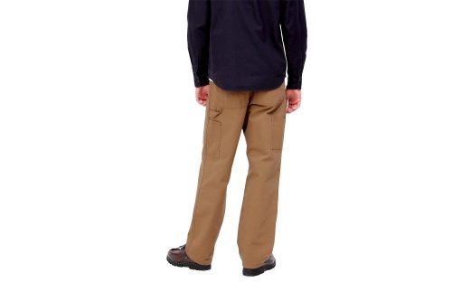 carhartt wip double knee pant braun i031501 hz 02 32 05