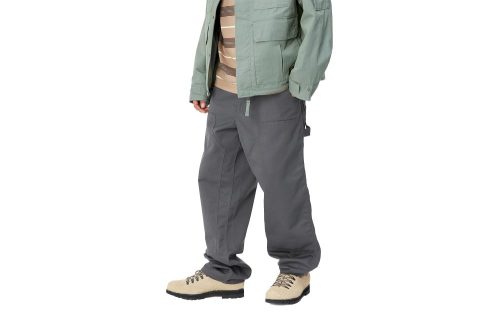 carhartt wip double knee pant grau i032963 1cq 02 32 05