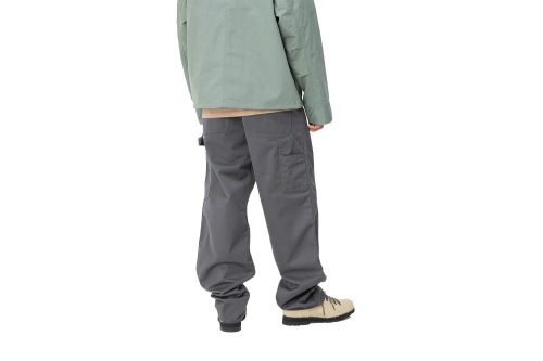 carhartt wip double knee pant grau i032963 1cq 02 32 06