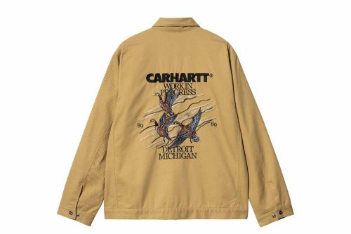 carhartt wip ducks jacket gelb i033699 1yh xx 03 03