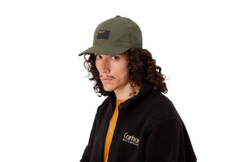 carhartt wip haste cap olive i032194 1nq xx 06 plant 03