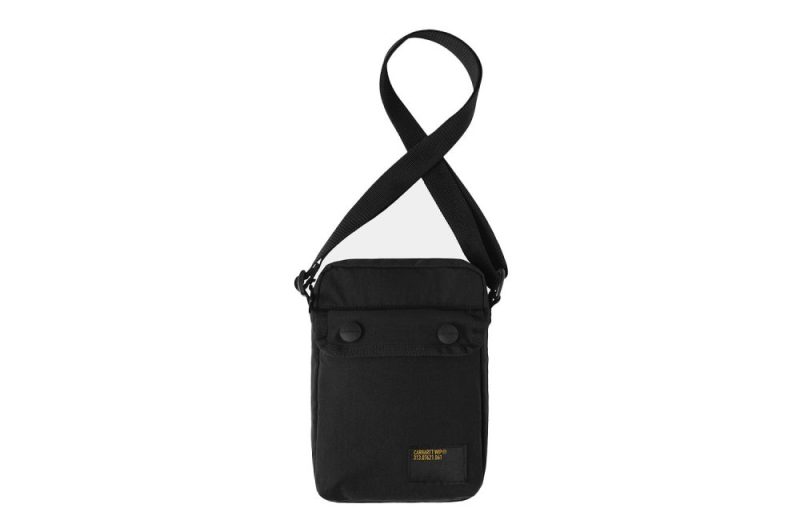 carhartt wip haste shoulder bag schwarz i033101 89 xx 06 01