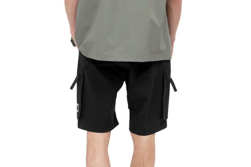 carhartt wip hewitt short schwarz i030016 89 xx 03 04