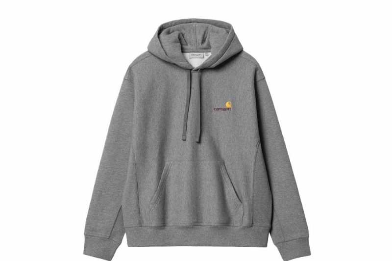 carhartt wip hooded american script sweat grau i028279 zm xx 03 01