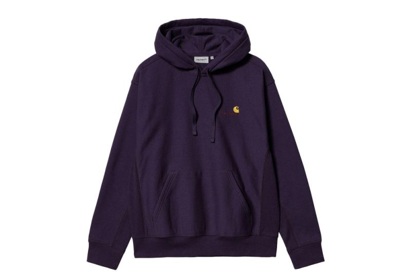 carhartt wip hooded american script sweat wip I028279.1N8.XX .03 01