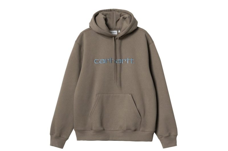 carhartt wip hooded carhartt sweat braun i030547 1r8 xx 03 barista 1