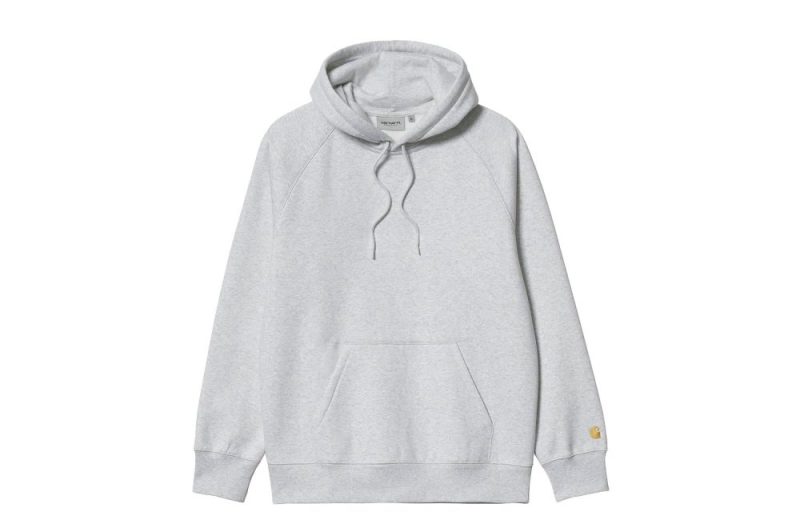 carhartt wip hooded chase sweat grau i026384 00j xx 03 01