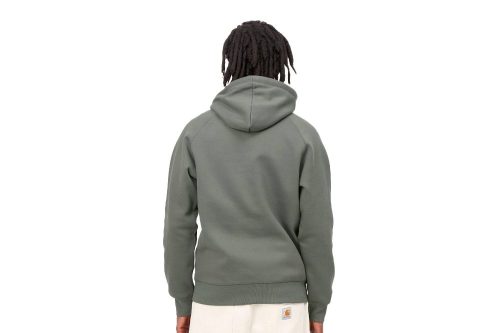 carhartt wip hooded chase sweat olive i026384 0sn xx 03 04