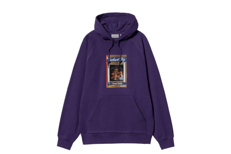 carhartt wip hooded cheap thrills sweat violett i032864 1y5 xx 03 01