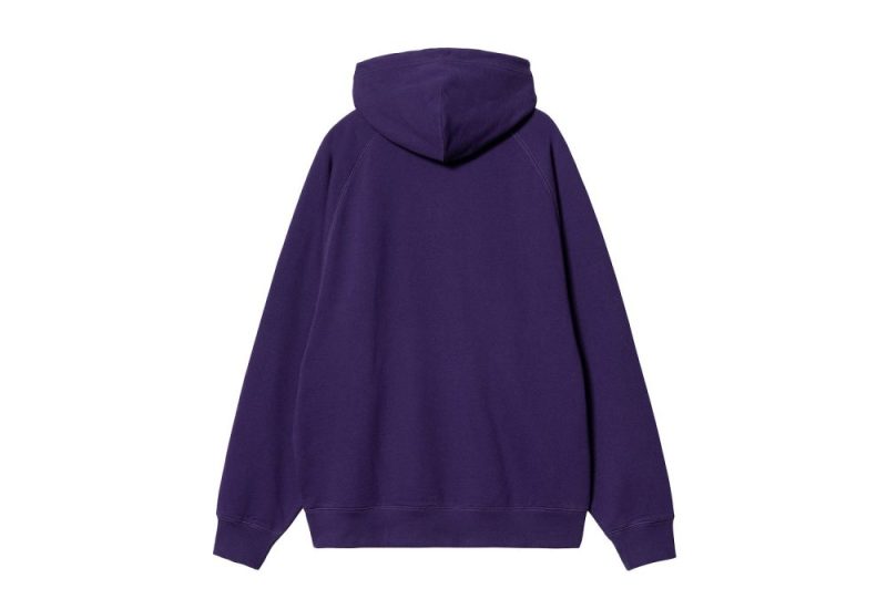 carhartt wip hooded cheap thrills sweat violett i032864 1y5 xx 03 02