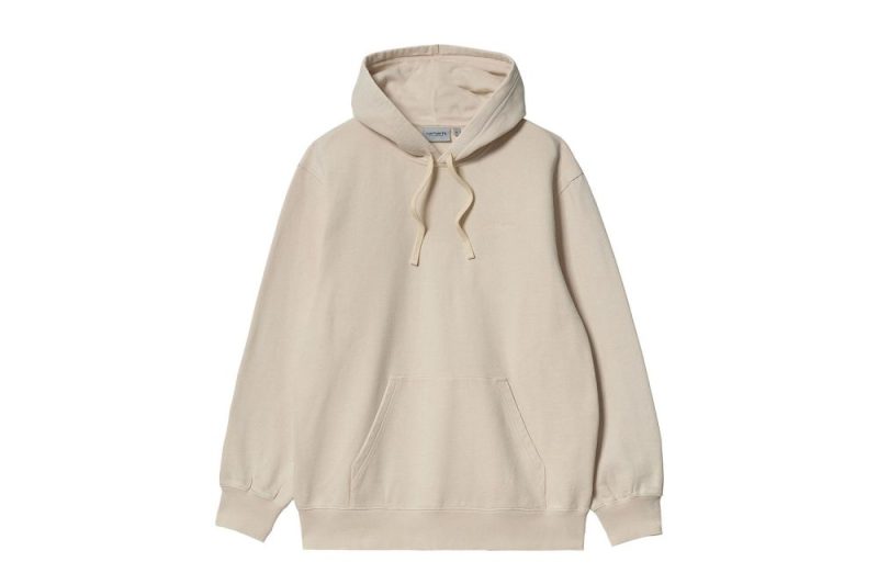 carhartt wip hooded marfa sweatshirt beige i030637 0vy fq 03 01