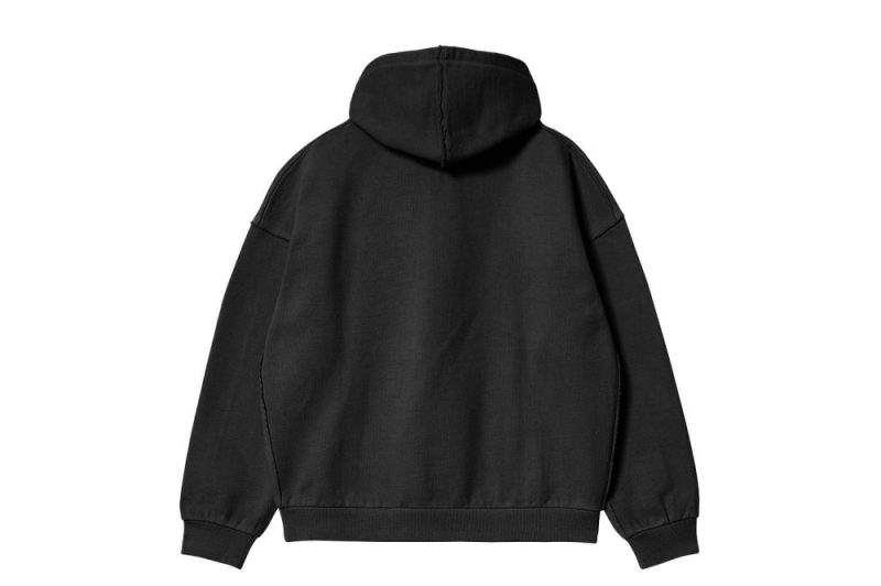 carhartt wip hooded marfa sweatshirt schwarz i030637 89 fq 03 02