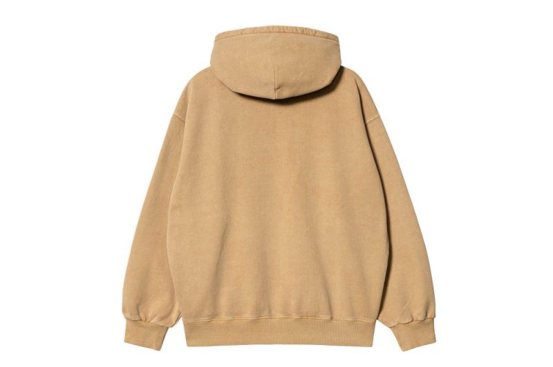 carhartt wip hooded vista sweat braun i029523 07e gd 03 2