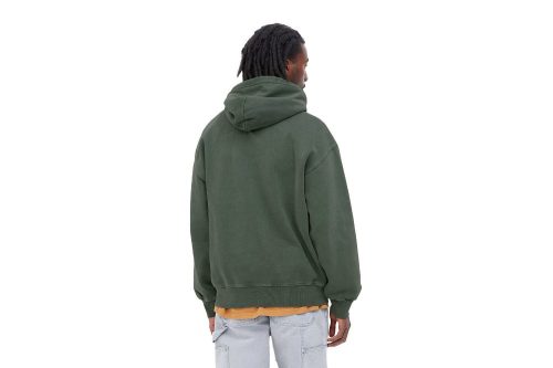 carhartt wip hooded vista sweat gruen i029523 0wh gd 03 4