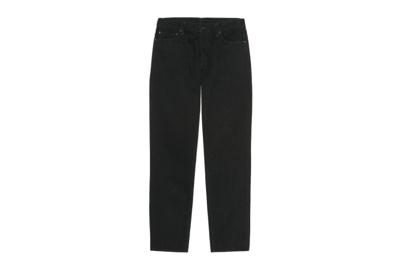 carhartt wip klondike pant schwarz i029207 89 2y 32 black onewash 1