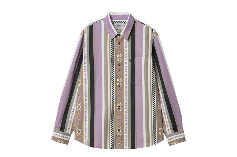 carhartt wip l s coba stripe shirt violett i031455 1ha fq 03 violanda soot 02