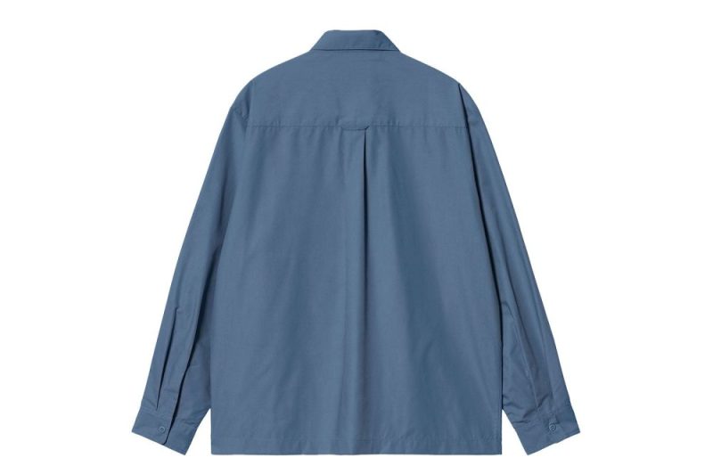 carhartt wip l s craft shirt blau i033021 1yi xx 03 02