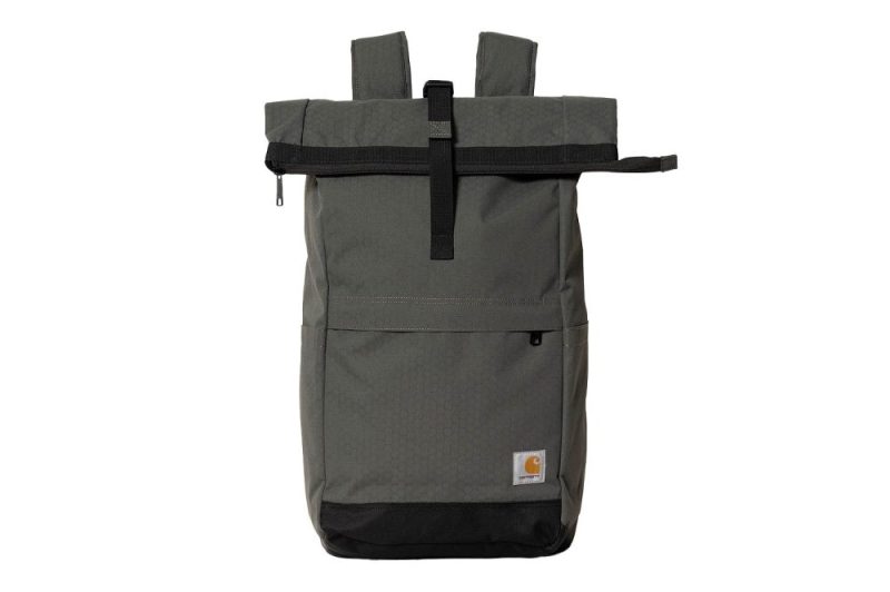 carhartt wip leon rolltop backpack gruen i030851 0wh xx 06 boxwood 01