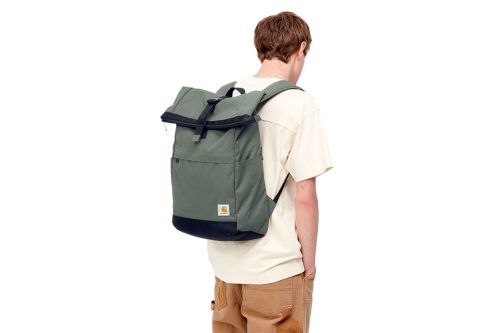 carhartt wip leon rolltop backpack gruen i030851 0wh xx 06 boxwood 05