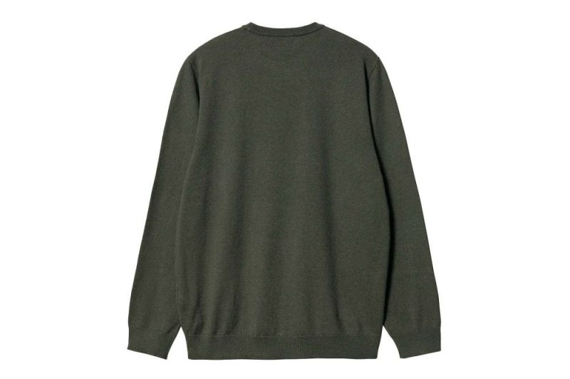 carhartt wip madison sweater gruen i030841 0zo xx 03 boxwood 2