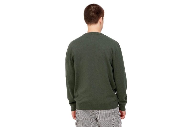 carhartt wip madison sweater gruen i030841 0zo xx 03 boxwood 4