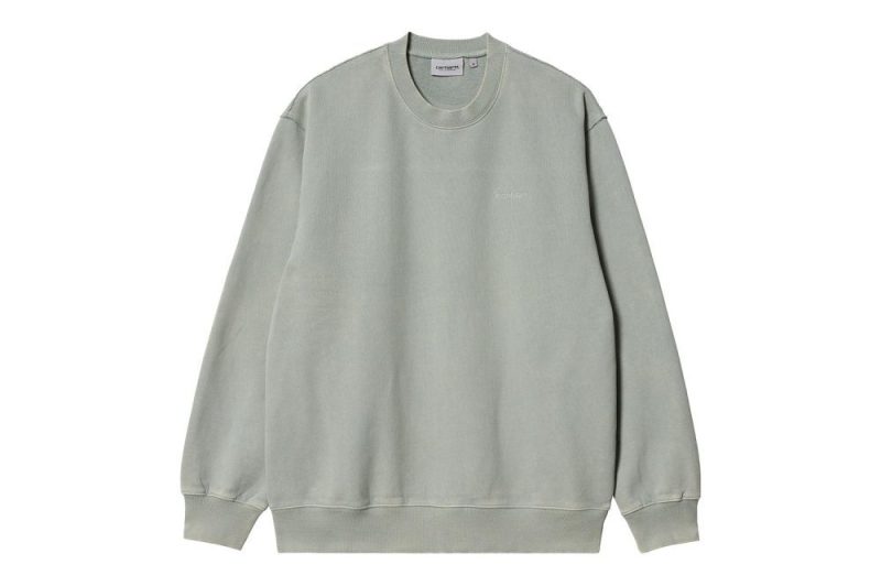 carhartt wip marfa sweatshirt grau i030638 0wb fq 03 01