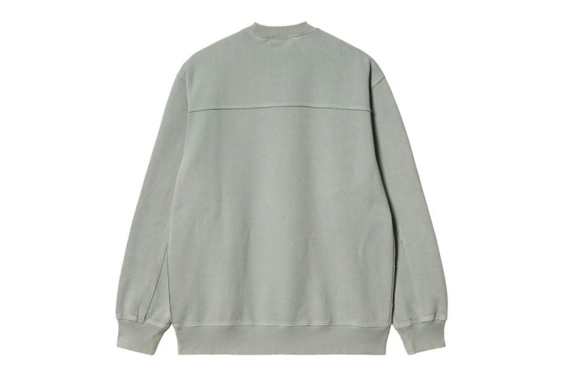 carhartt wip marfa sweatshirt grau i030638 0wb fq 03 02