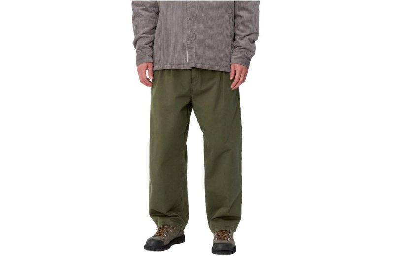 carhartt wip merrick pant gruen i033759 666 06 00 office green 5