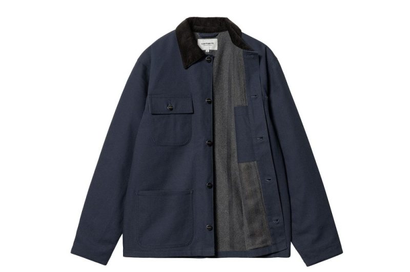 carhartt wip michigan coat blau i015261 b89 60 03 blue 3