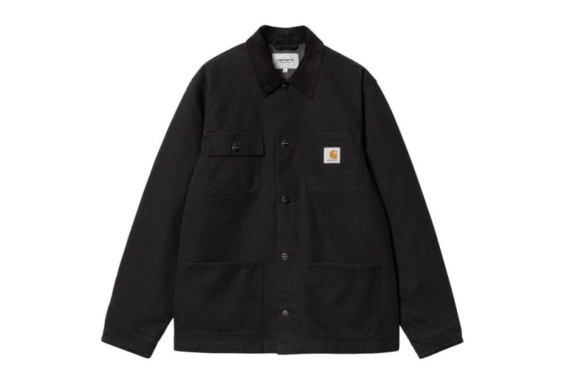 carhartt wip michigan coat schwarz i015261 00e 60 03 black 11