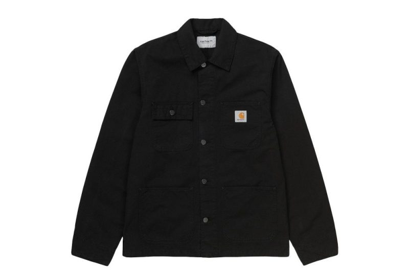 carhartt wip michigan coat summer schwarz i024849 89 gd 03 black 01