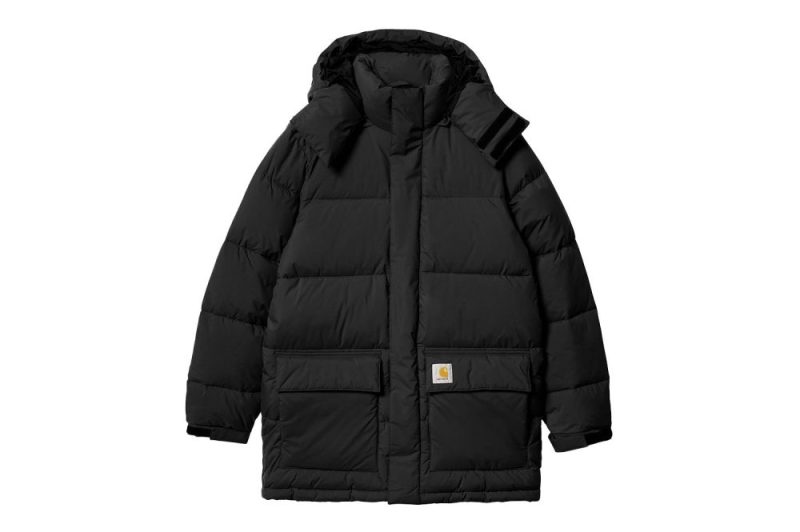 carhartt wip milter jacket schwarz i032267 89 xx 03 01