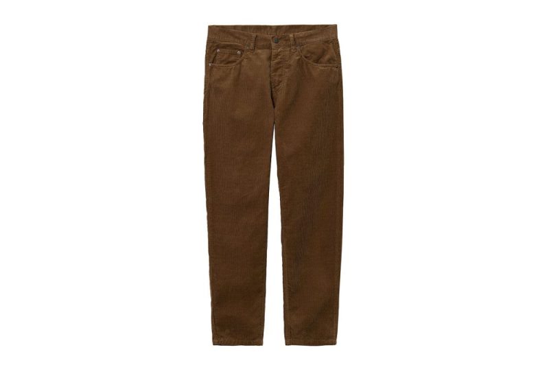 carhartt wip newel pant braun i031456 1cn 02 00 01