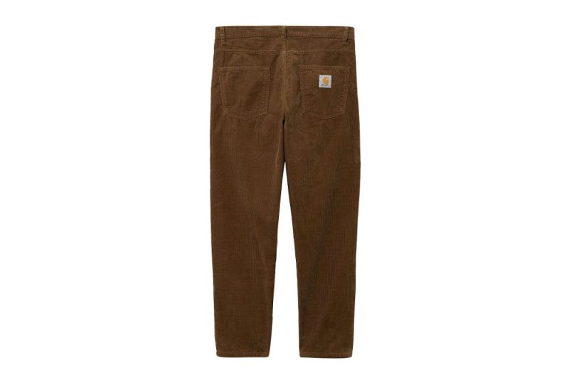 carhartt wip newel pant braun i031456 1cn 02 00 02