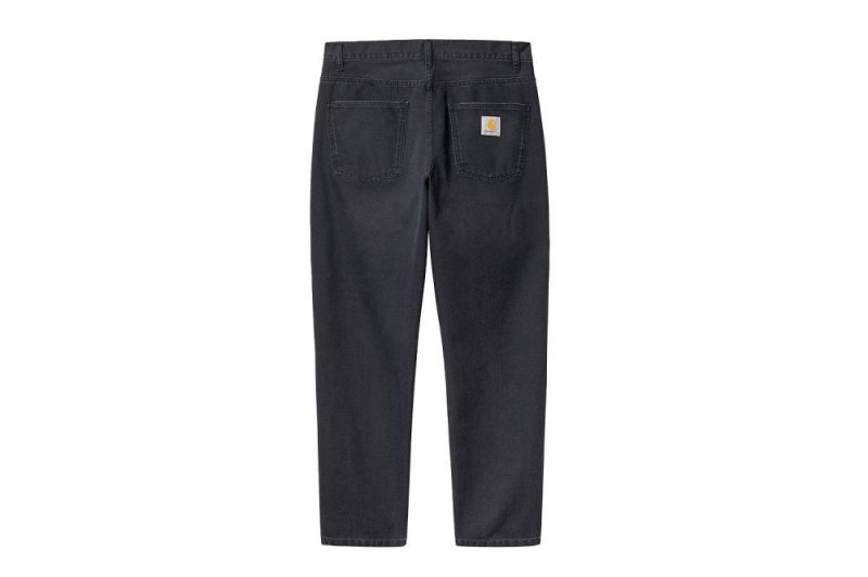 carhartt wip newel pant canvas anthrazit i028626 26 3k 00 soot 2