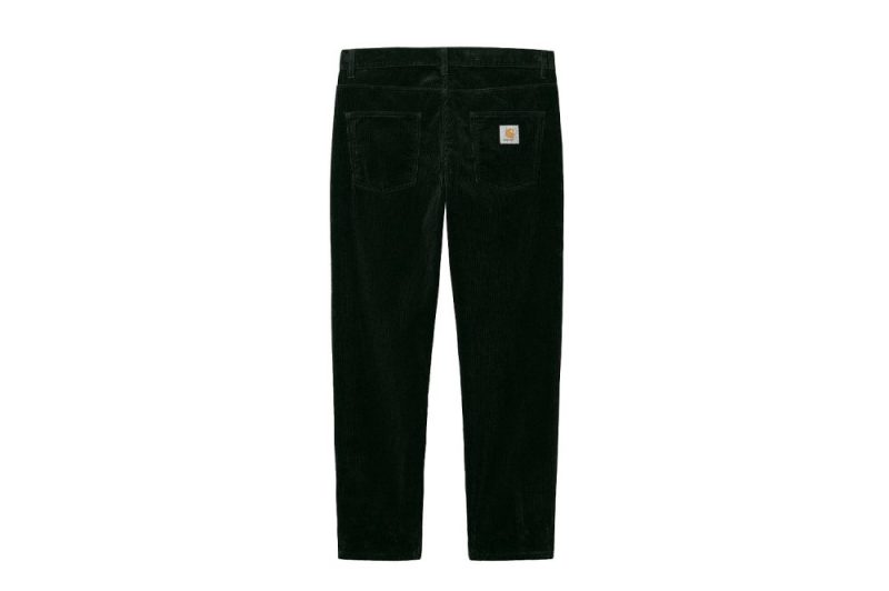 carhartt wip newel pant corduroy gruen i027232 0we 02 00 dark cedar 2