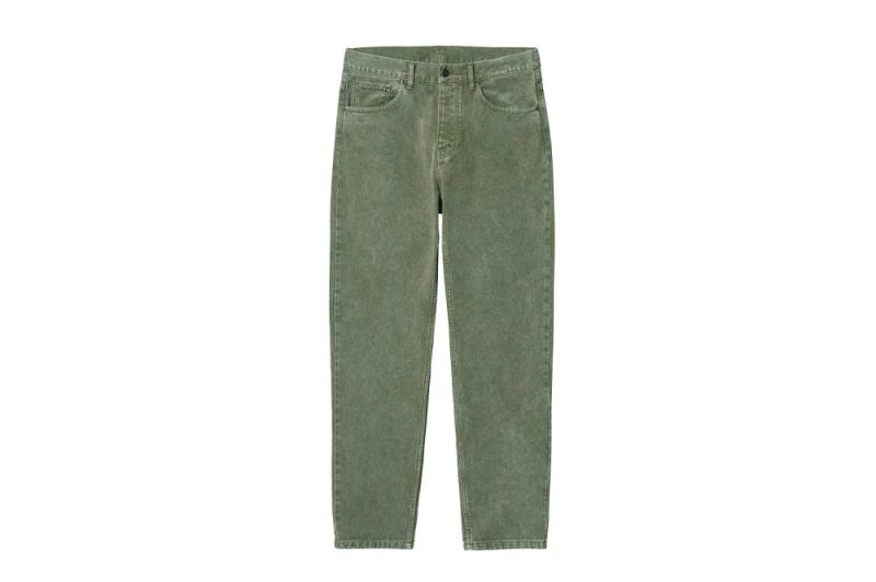 carhartt wip newel pant gruen i029148 667 wd 00 01