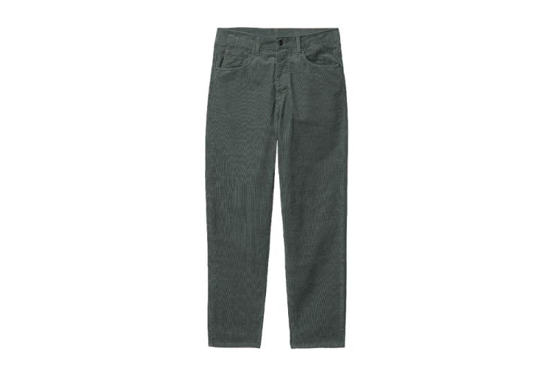 carhartt wip newel pant gruen i031456 1ck 02 00 jura rinsed 1